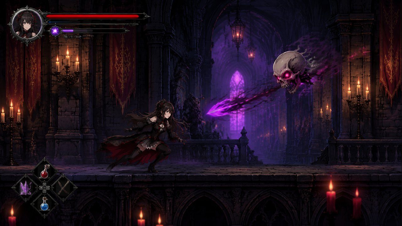 哥特少女勇闯恶魔城2 操作界面 详情图 4