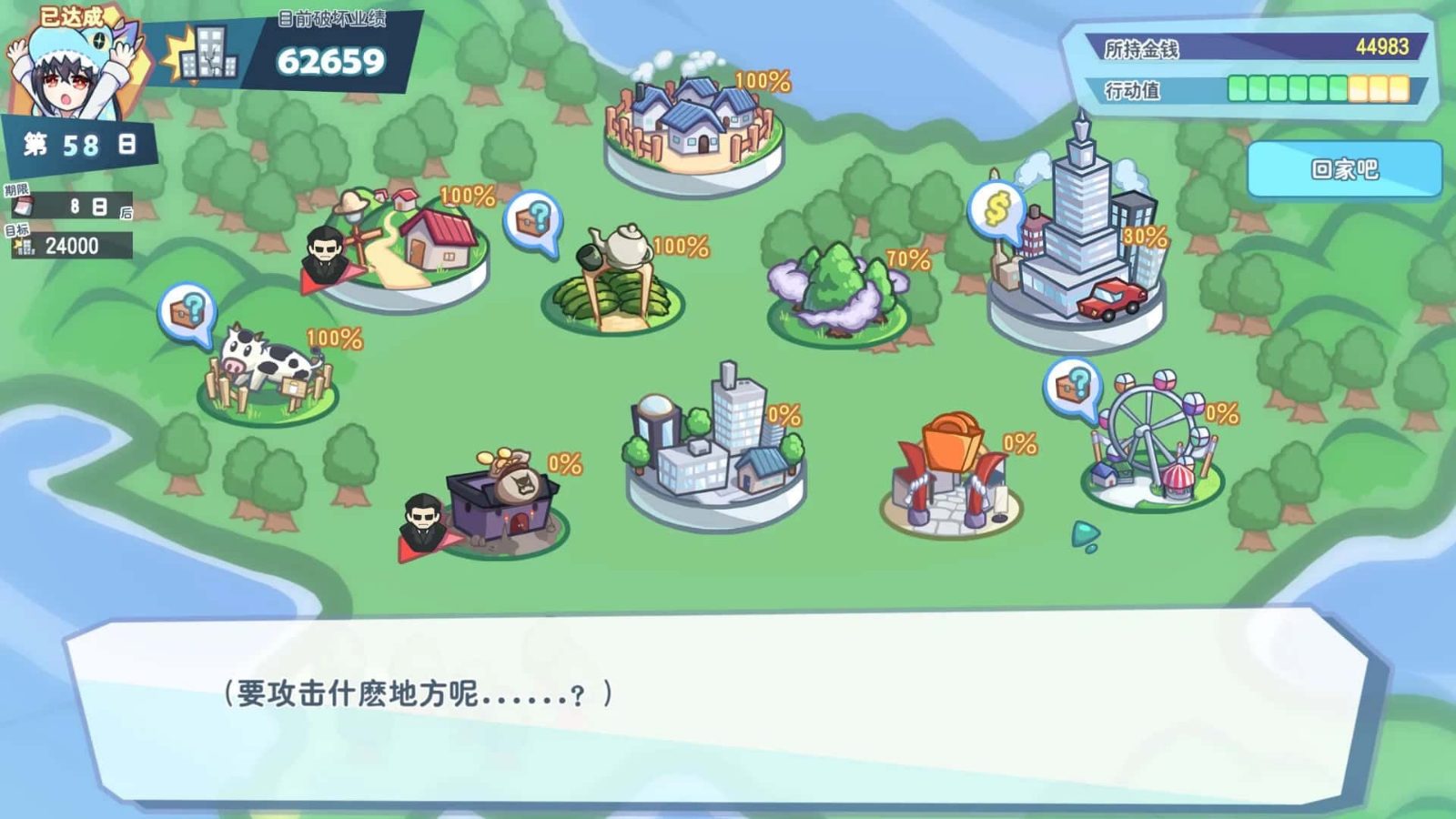 怠惰的怪兽公主不想工作 CG回想 玩法截图 1