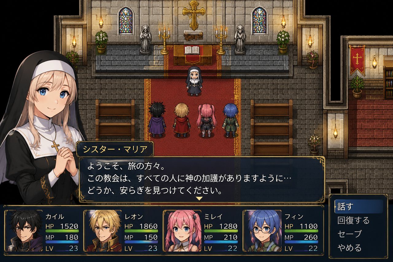 邪恶勇者一行 故事片段 资料图 6