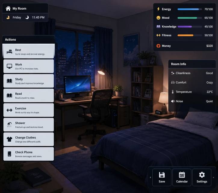 ROOM 角色养成 演示图 3