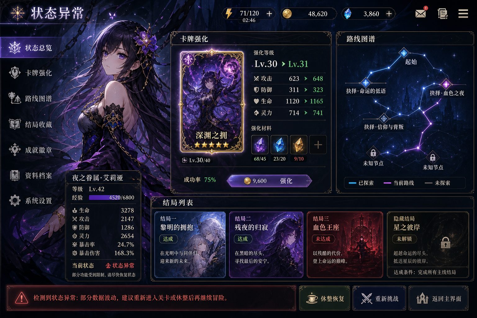状态异常 技能育成 场景图 2